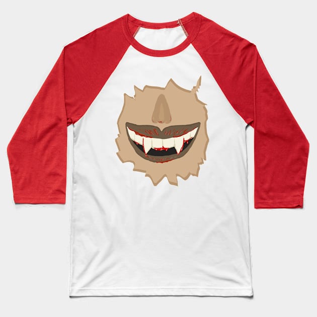Vampire Bite Baseball T-Shirt by DiamondsandPhoenixFire